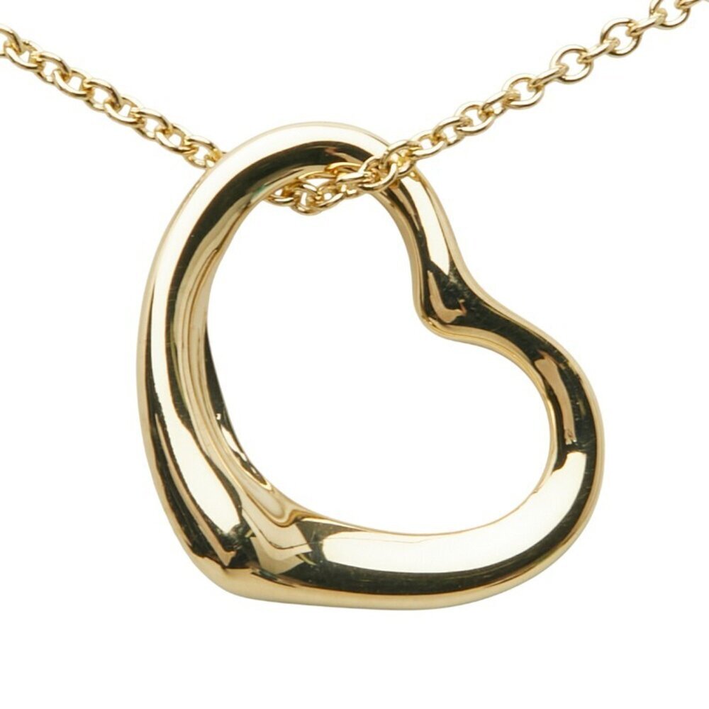 TIFFANY 18k Gold Heart Necklace - Picture 2 of 9